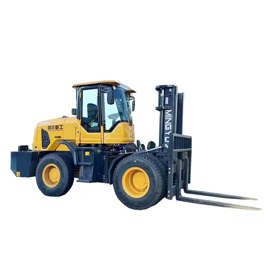 Royal Own Design 2WD 4WD CE ISO Offroad Diesel Montacargas Geländegabelstapler mit japanischem Motor
